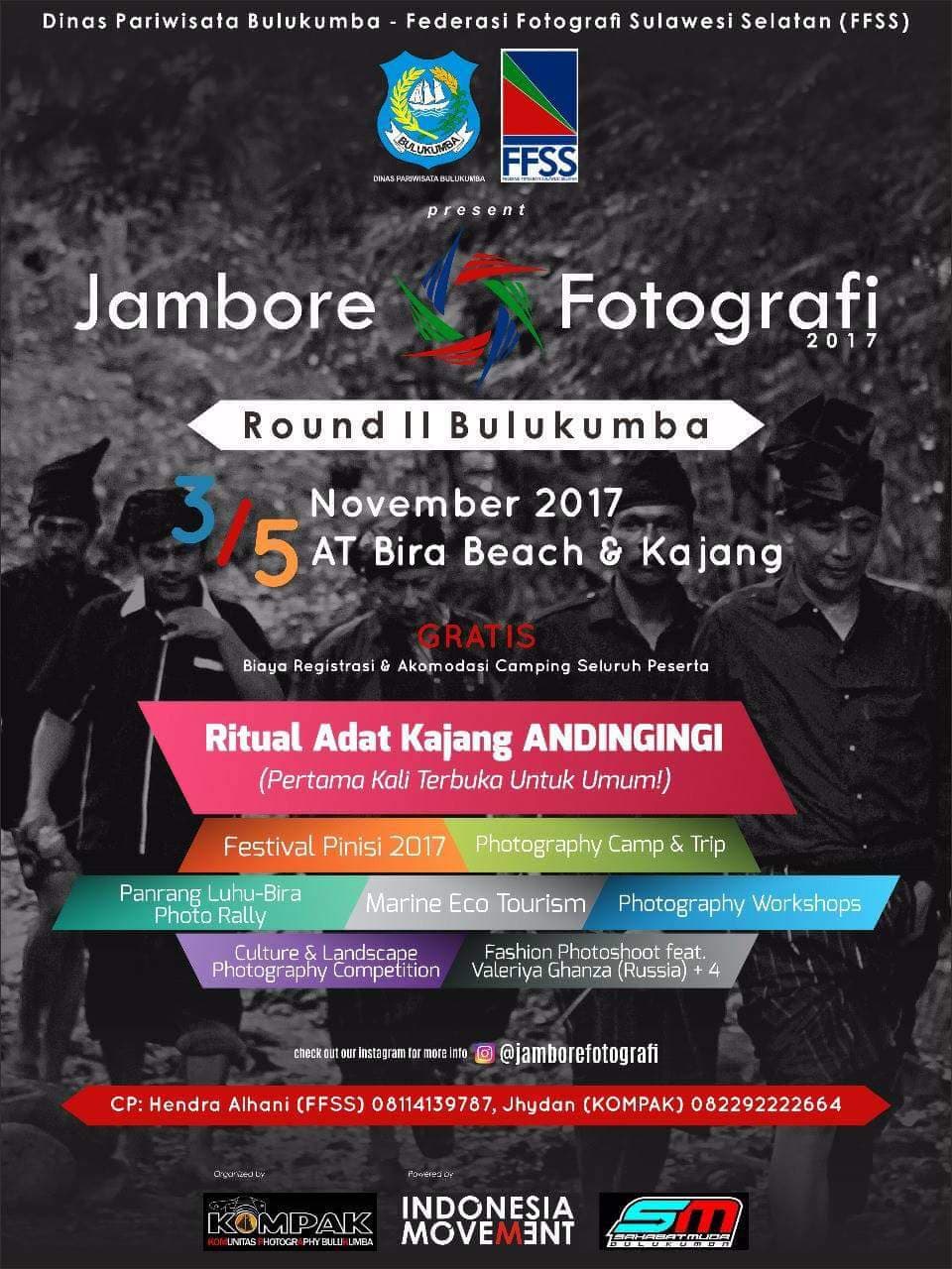 Federasi Fotografi Sulawesi Selatan FFSS Ambil Bagian di Festival Pinisi