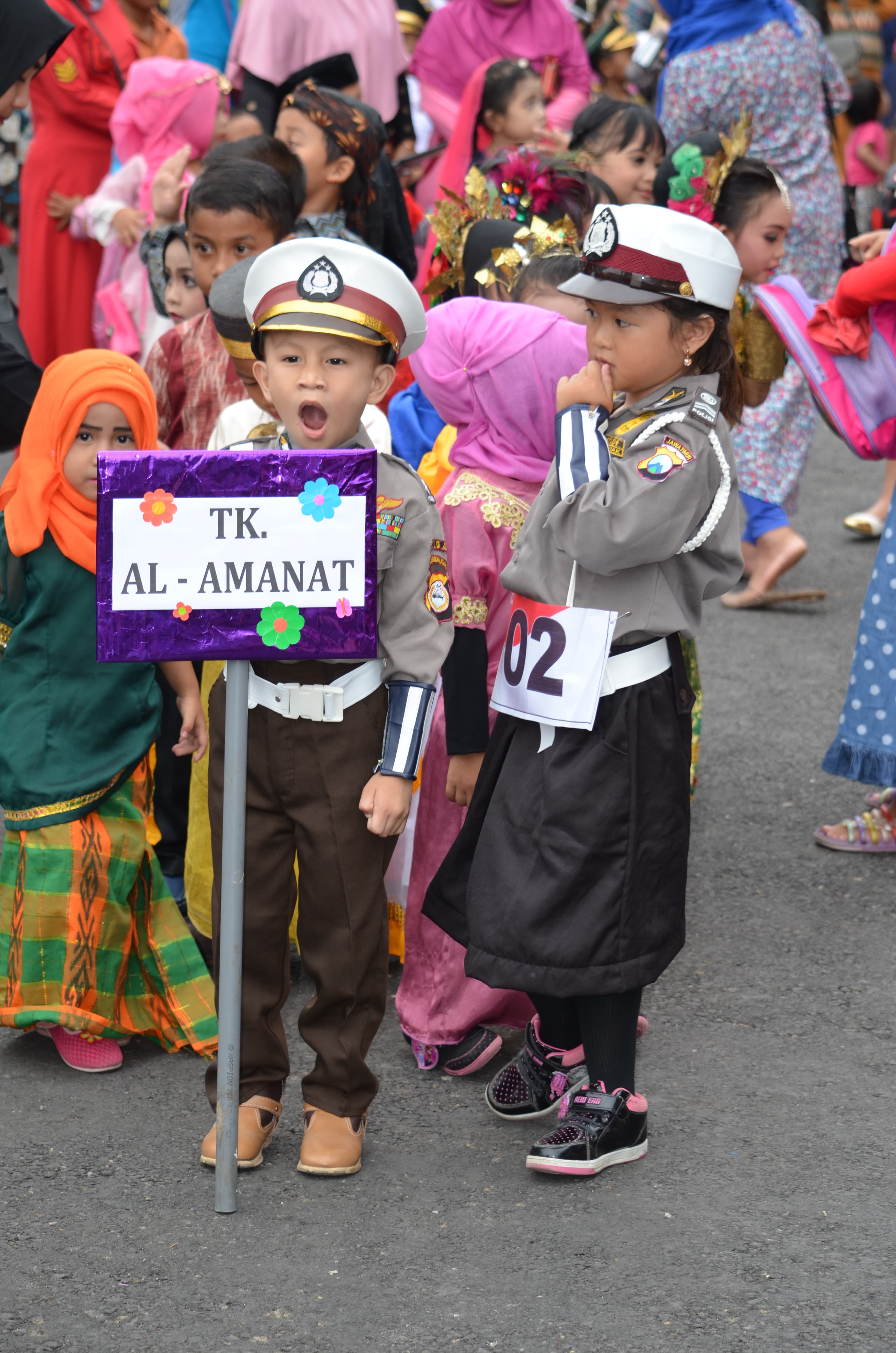Meriah, Wabup Lepas Karnaval