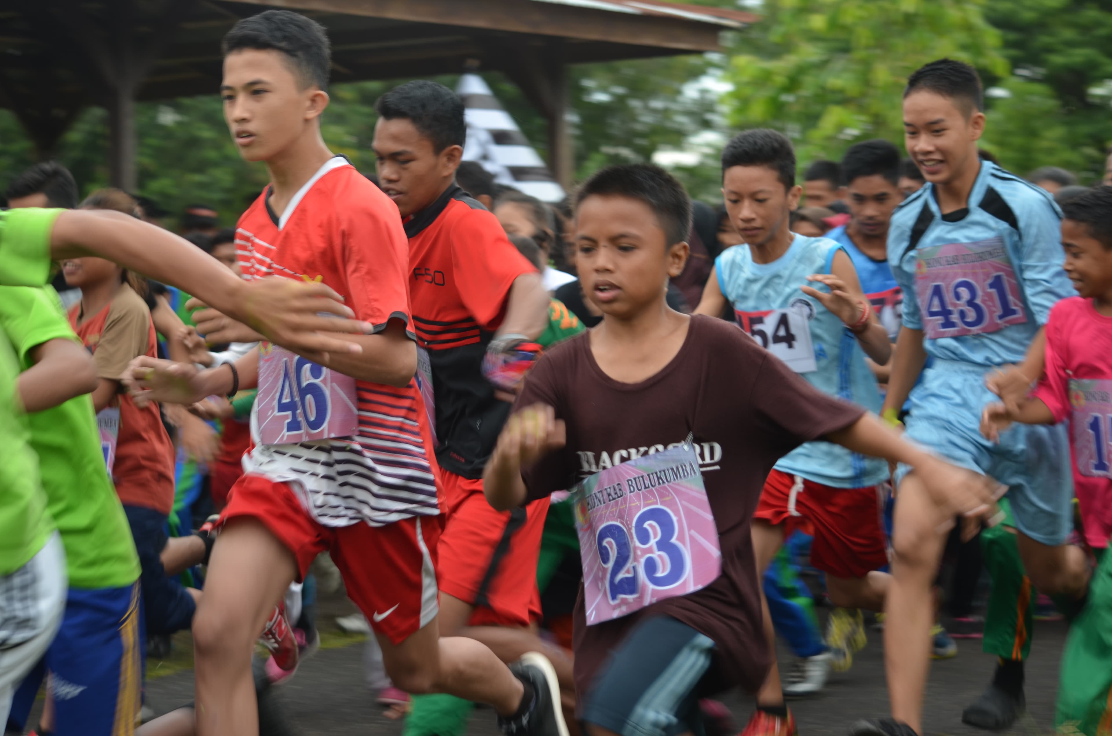 287 Pelajar Ikut Lomba Lari 5K