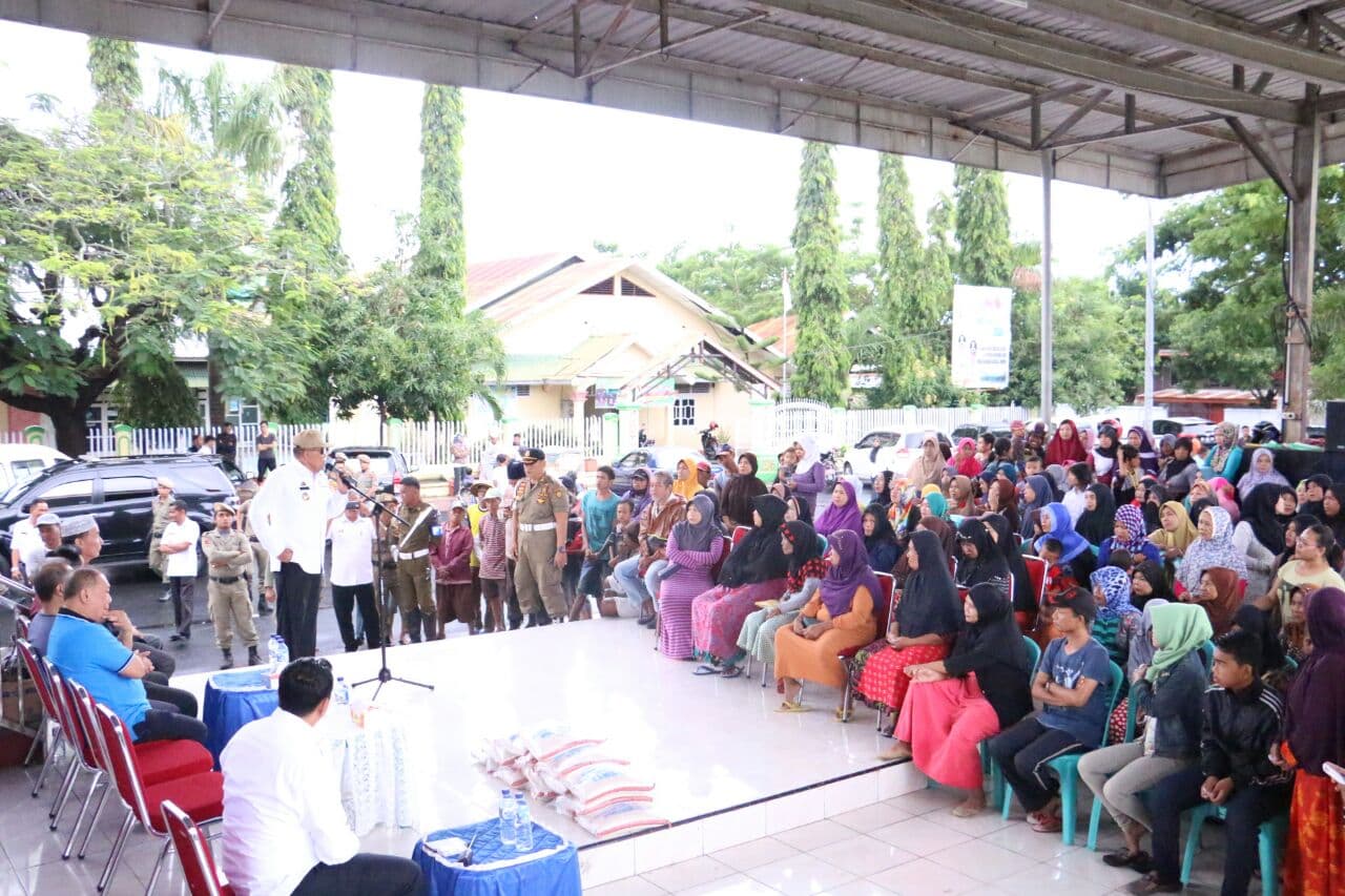 PSMTI Bagikan 500 Paket Beras