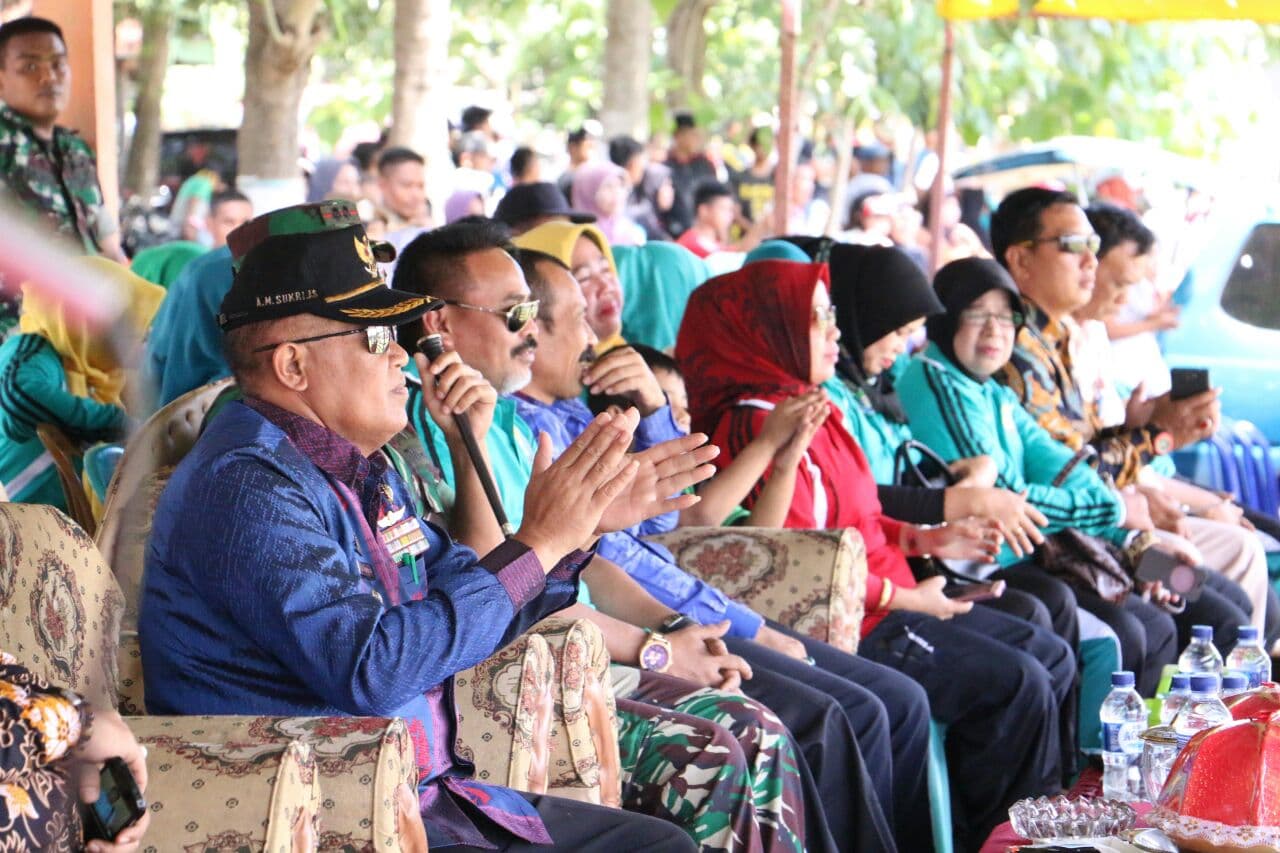 AM Sukri Sappewali Buka O2SN se Kecamatan Gantarang