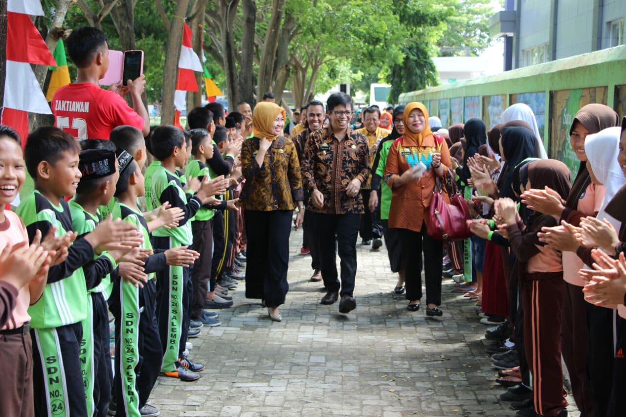 SD 24 Salemba dan SMP 1 Wakili  Bulukumba Lomba UKS