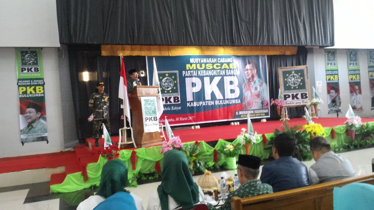 Wakil Bupati Buka Muscab PKB Bulukumba
