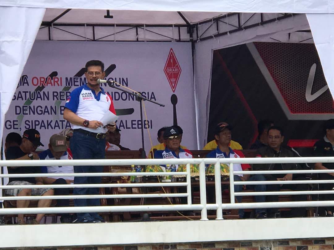 Bupati AM Sukri Hadiri Celebes Amateur Radio Contest ORARI