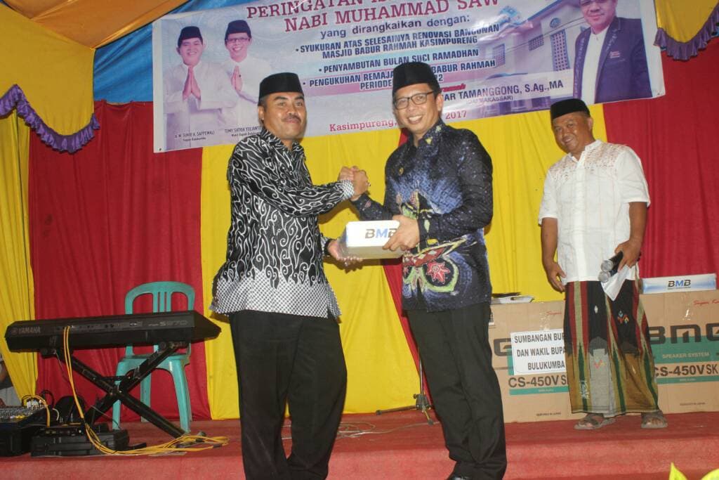 Wakil Bupati Hadiri Peringatan Isra Miraj Dikelurahan Kasimpureng