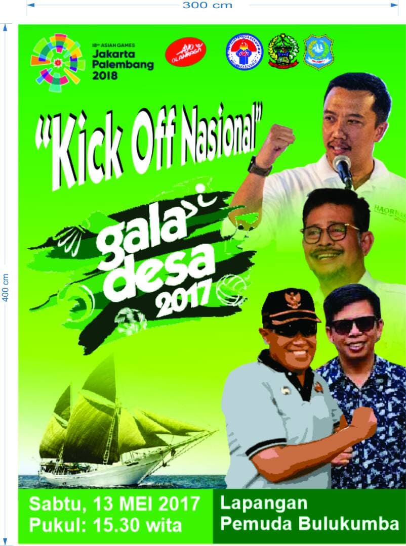 Kick Off Nasional Gala Desa Dipusatkan di Bulukumba