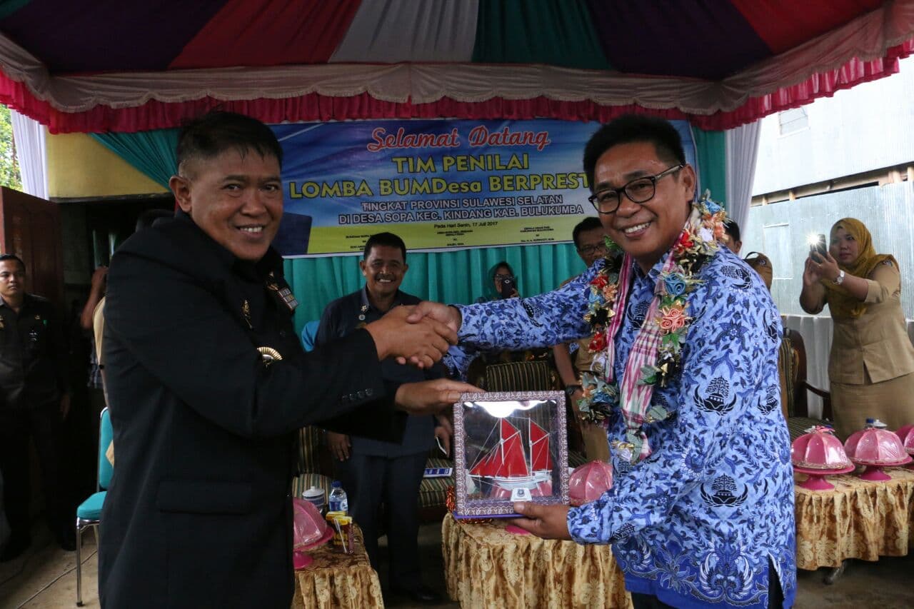 Batu Alam Bawa Sopa Wakili Bulukumba di Lomba BUMDES Berprestasi Tingkat Provinsi