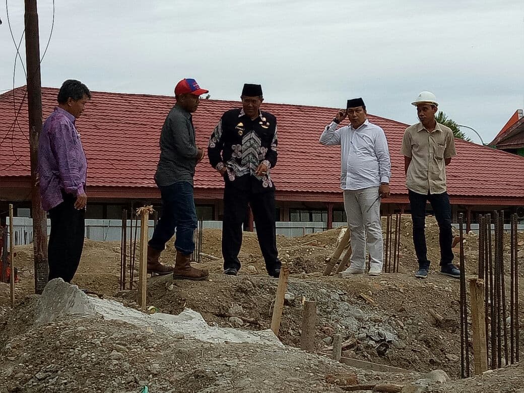 Bupati Pantau Pembangunan IGD Rumah Sakit
