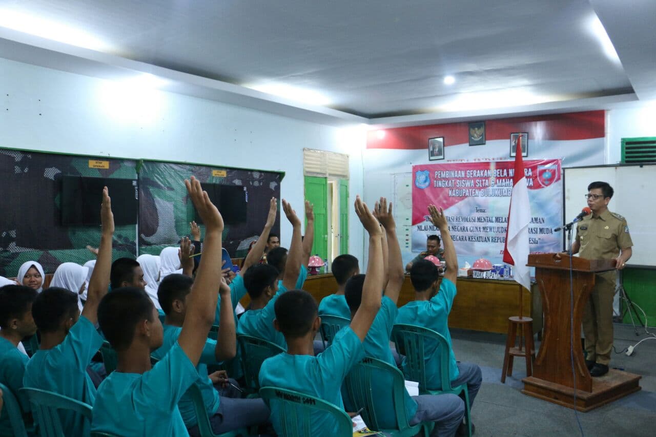 Wabup Minta Peserta Pelatihan Bela Negara Perangi Narkoba