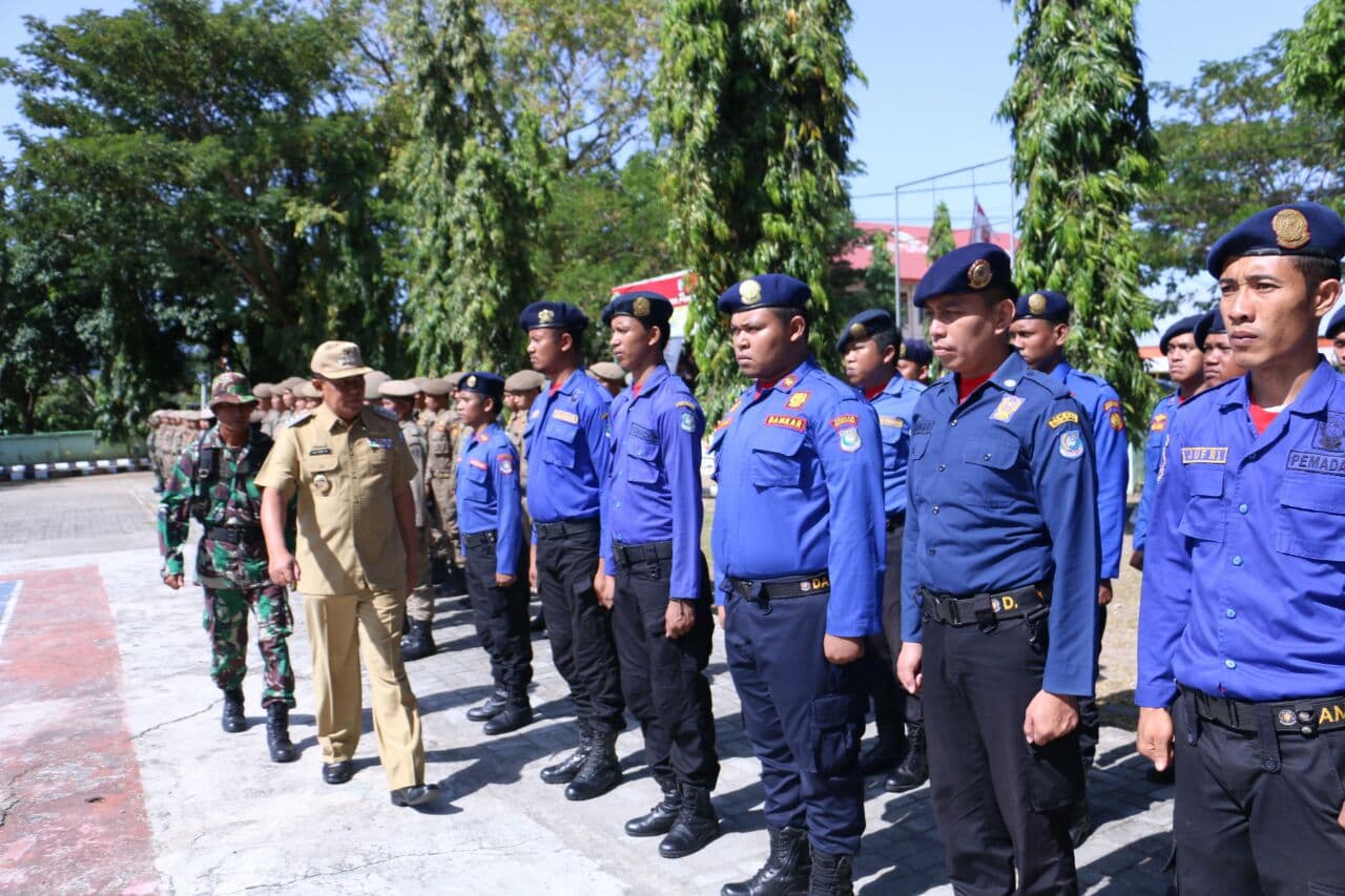 Satpol PP dan Damkar Ikuti Pendidikan dan Latihan Kedisiplinan