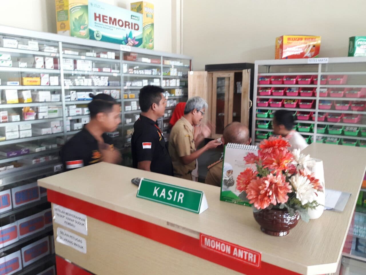 Cegah Penyebaran Pil PCC, Dinkes Sidak Apotik