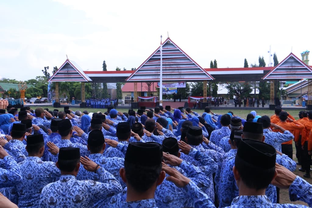 Upacara Peringatan Hari Kesaktian Pancasila Berlangsung Hikmat