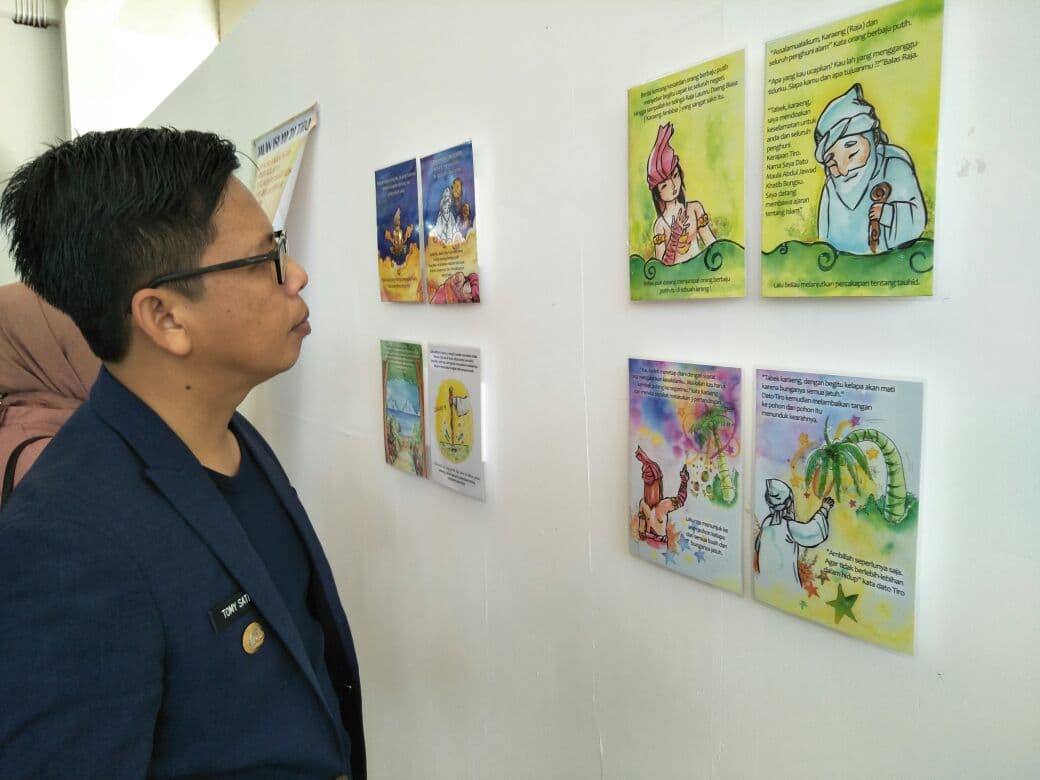 Komik Dato Tiro Dipamerkan di Makassar Biennale 2017
