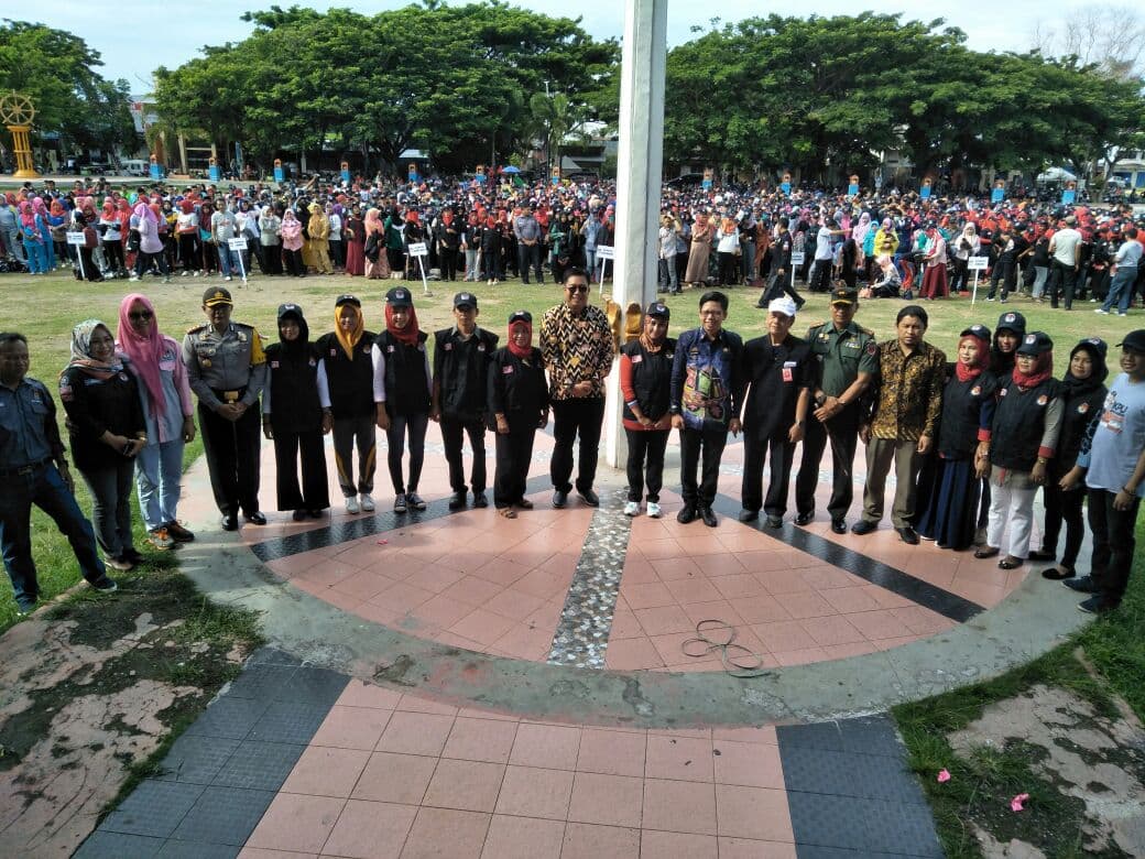 Wabup Lepas Balon Tanda Coklit Serentak Digelar, 1.201 PPDP Siap Meng-Coklit