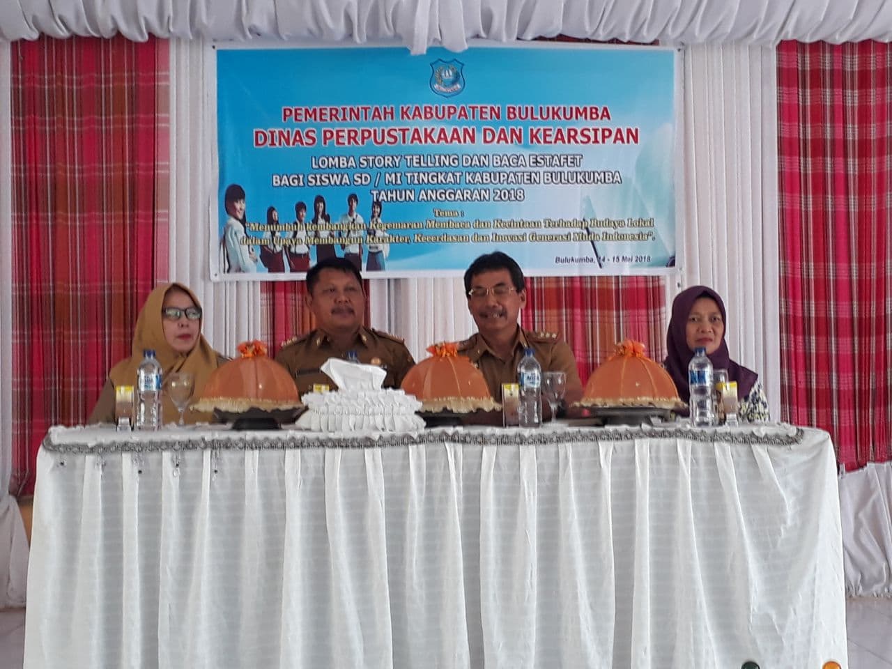 Lomba Story Telling dan Membaca estafet Tingkat SD/MI