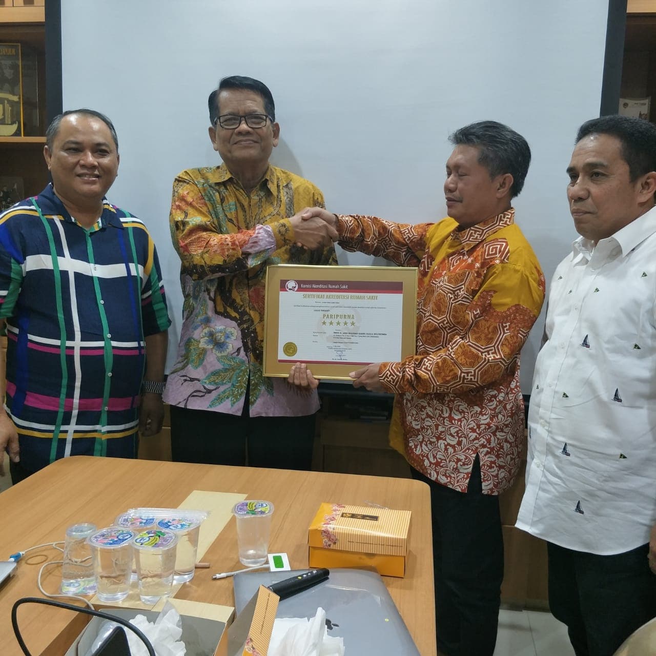 RSUD Andi Sulthan Daeng Radja Bulukumba Terima Sertifikat Paripurna