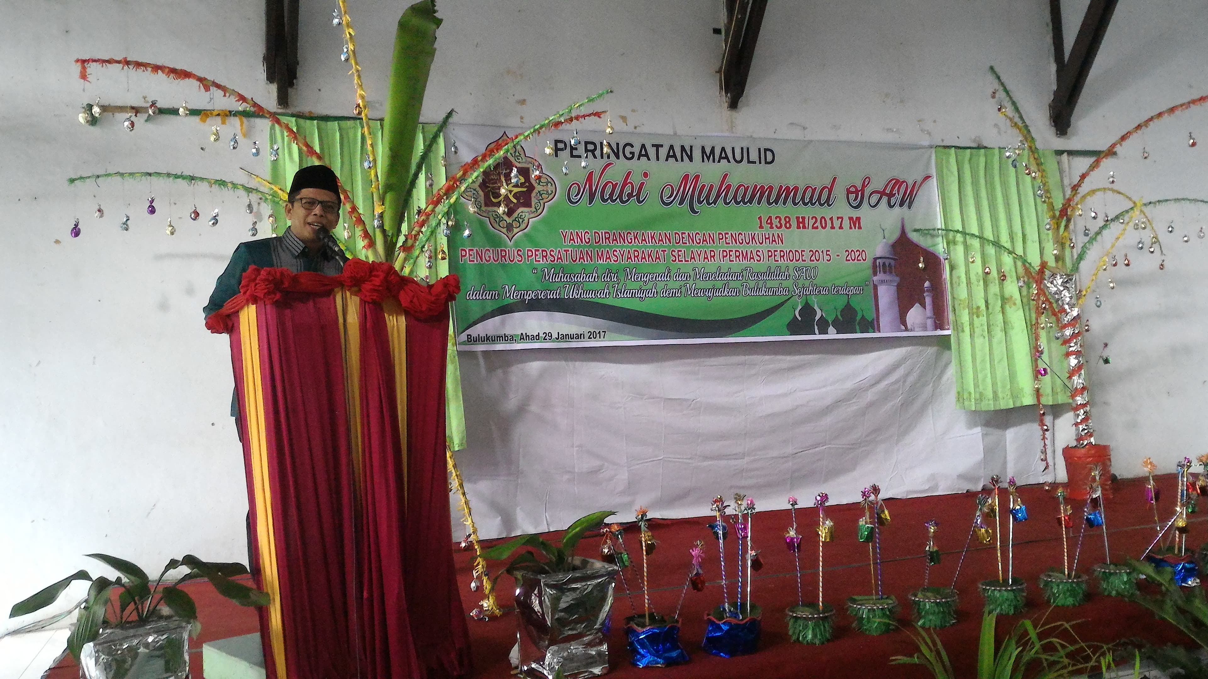 Wabup Maulid dengan Permas