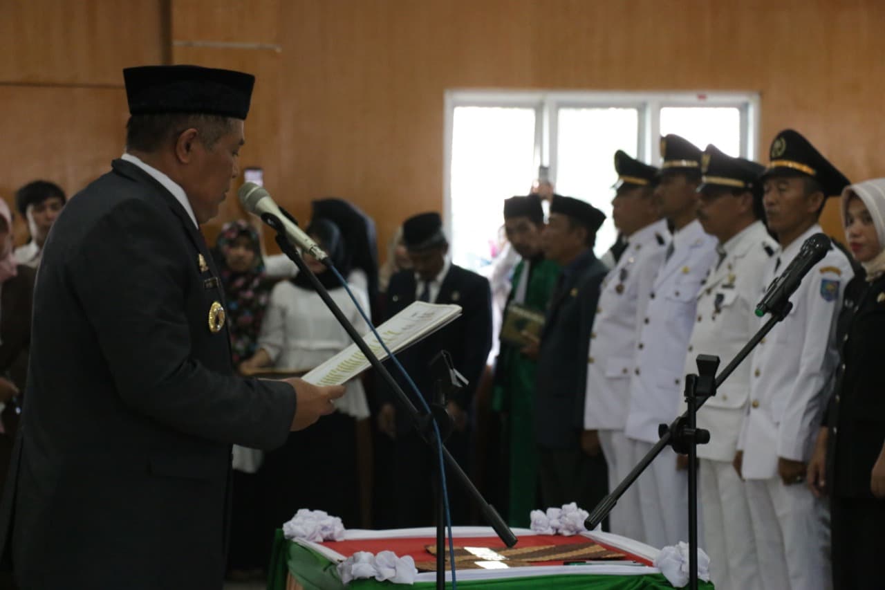 Bupati Lantik 168 Pejabat