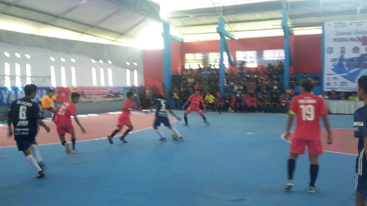 Pesta Gol 10-3 Lawan Sinjai, Tim Futsal Bulukumba Lolos Porda Pinrang