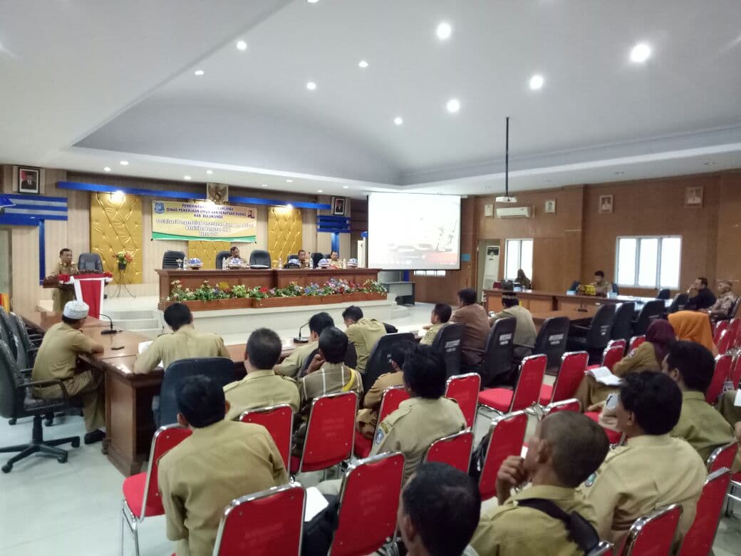 Dinas PUPR Sosialisasi Pengendalian Pemanfaatan Ruang