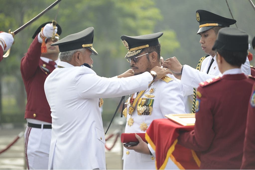 SYL Raih Astha Brata Madya Utama Pamong Praja Pertama dari IPDN