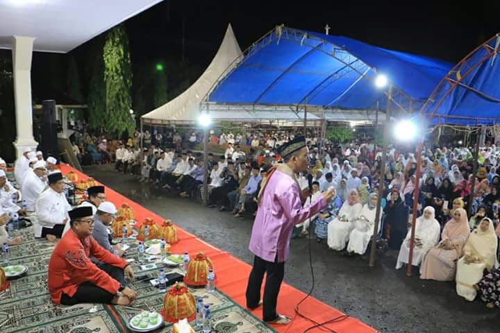 Tahlilan Malam Ke-7 Almarhumah Hj Rosna AM Sukri.
