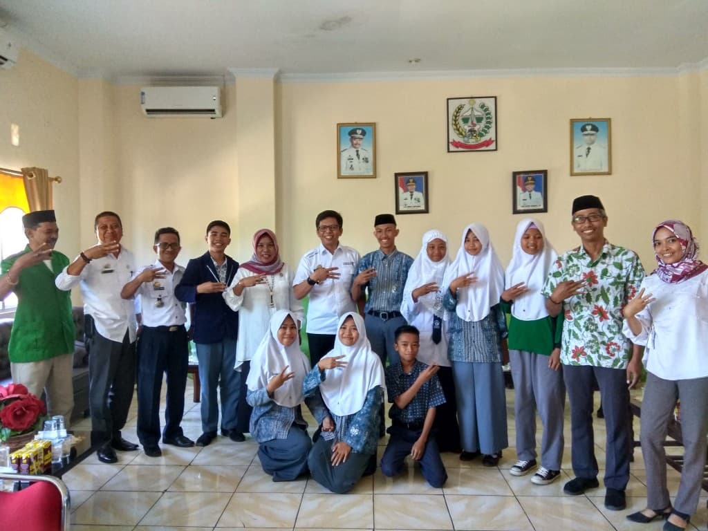 Wabup Lepas Delegasi Hari Anak Nasional