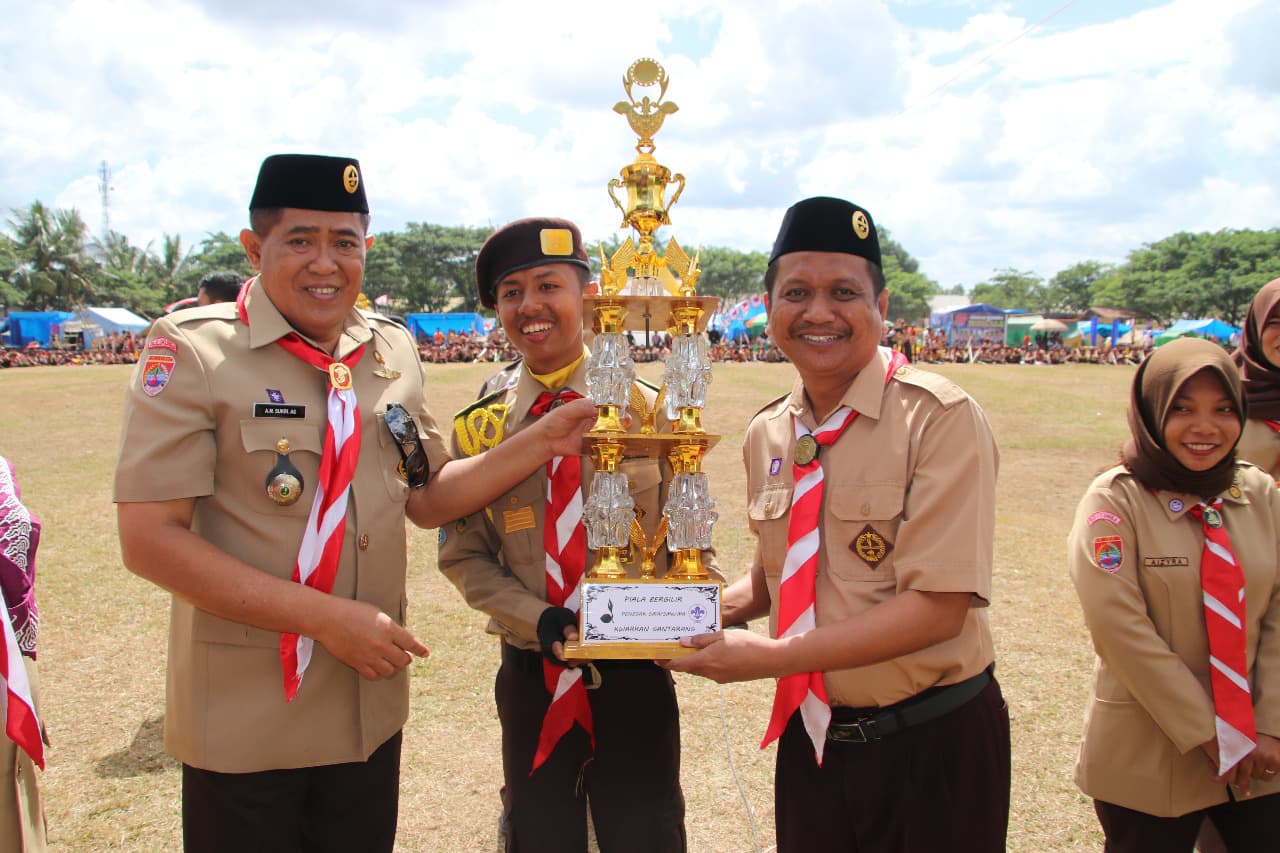 Apel Besar HUT Pramuka ke 57 Dipusatkan di Bontonyeleng