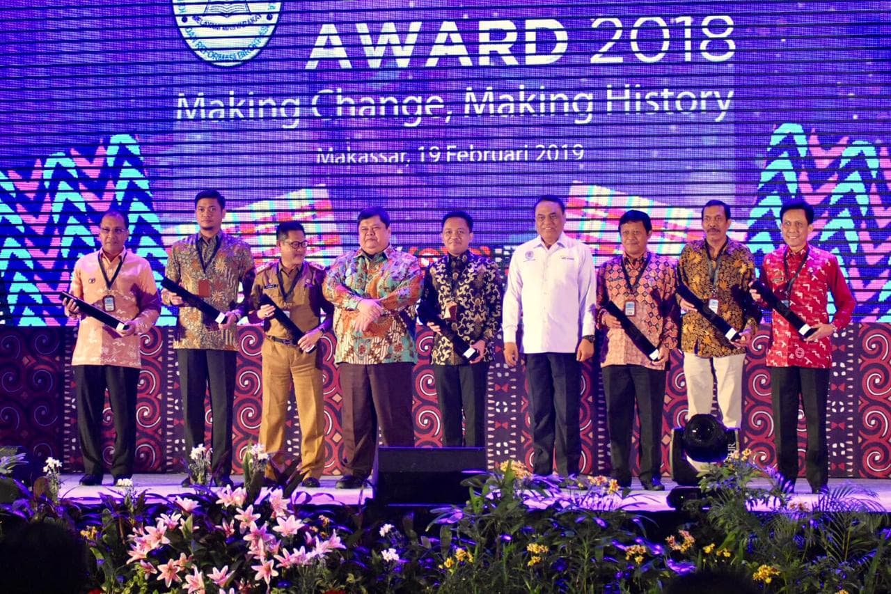 Pemkab Bulukumba Terima SAKIP Award dengan Predikat B