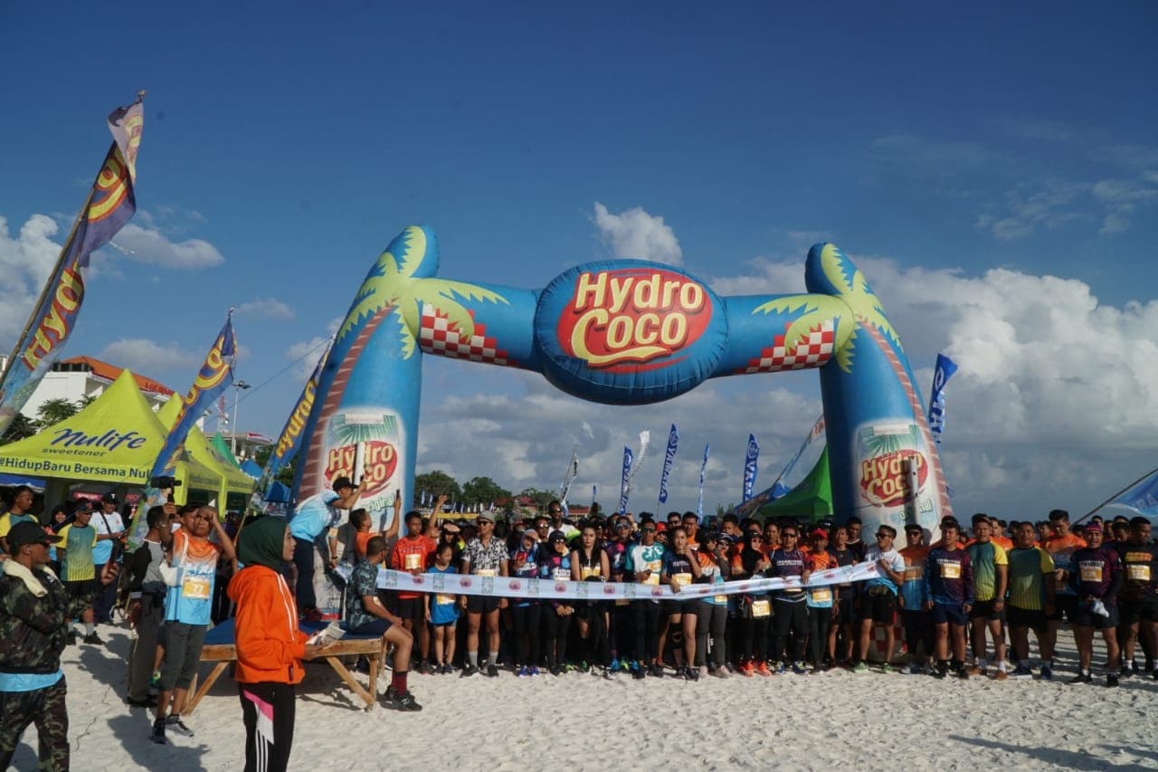 Bira Sunset Run Diikuti 600 Runner, Wabup Tomy Ikut Lari