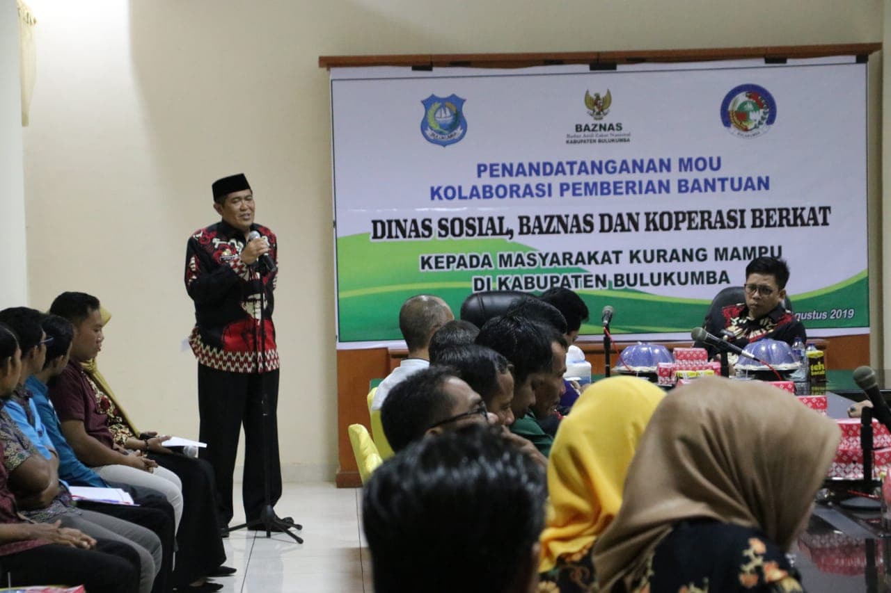 Dinsos Jalin Kolaborasi dengan Baznas dan Koperasi Berkat