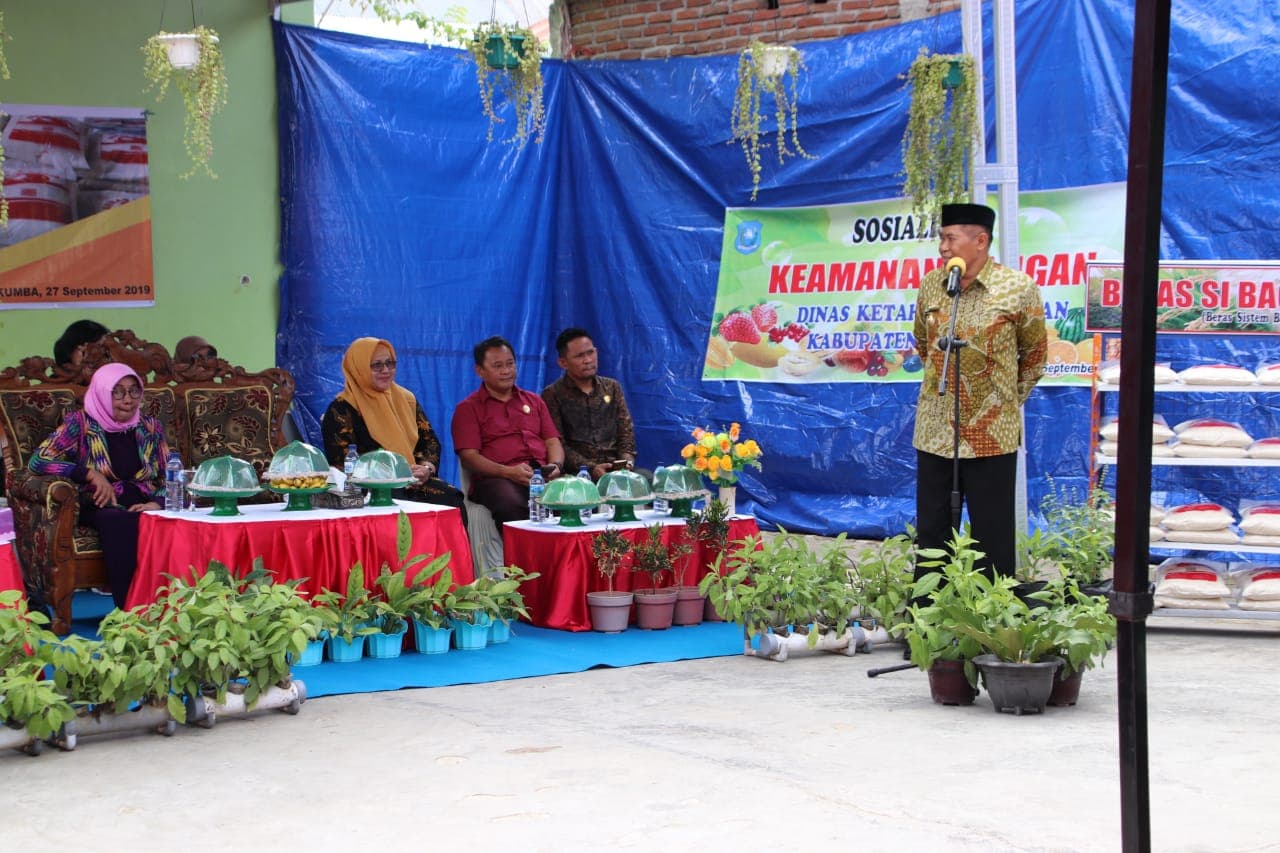 Bupati Launching Beras Si Baco
