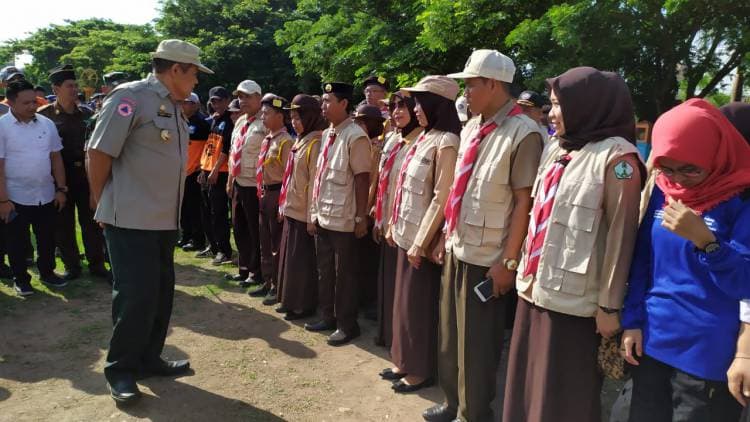 APEL GABUNGAN KESIAPAN PENANGGULANGAN BENCANA, BUPATI BULUKUMBA MINTA SEMUA PIHAK TETAP SIAGA