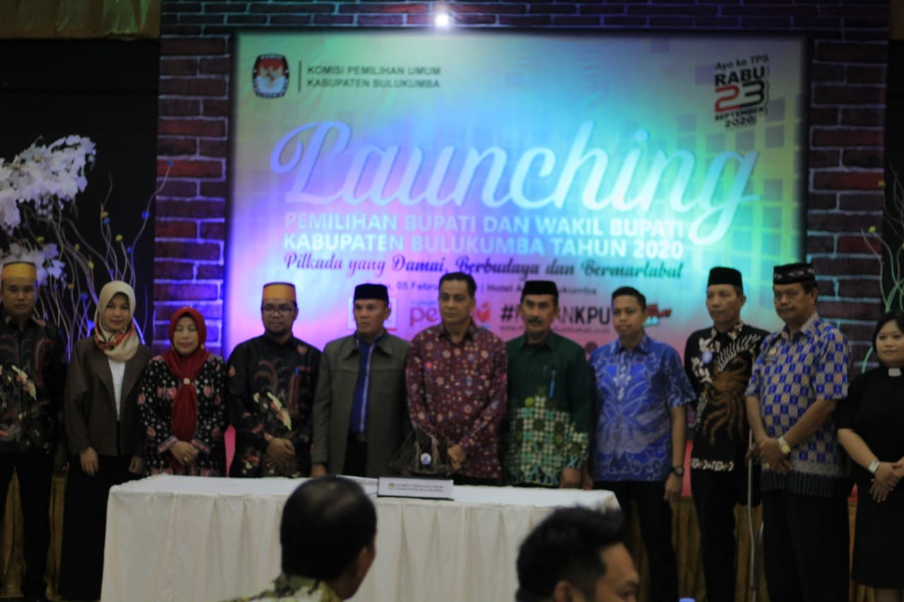 Launching Pilkada 2020 Bupati : Semoga Partisipasi Pemilih Meningkat 90 Persen