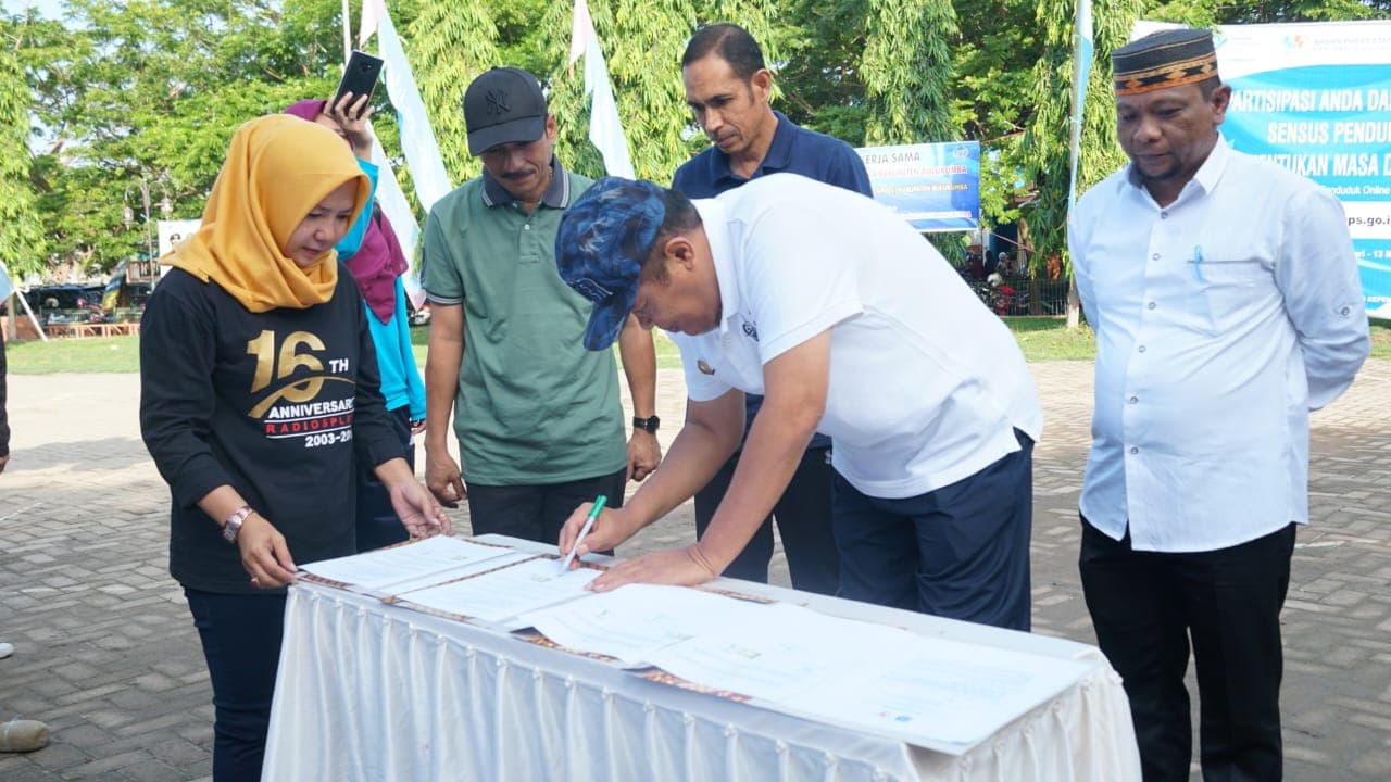 Dinas Kominfo Bulukumba Menjalin Perjanjian Kerjasama Dengan Dinas Pertanian Dan Asosiasi Pemerintah Desa Seluruh Indonesia APDESI