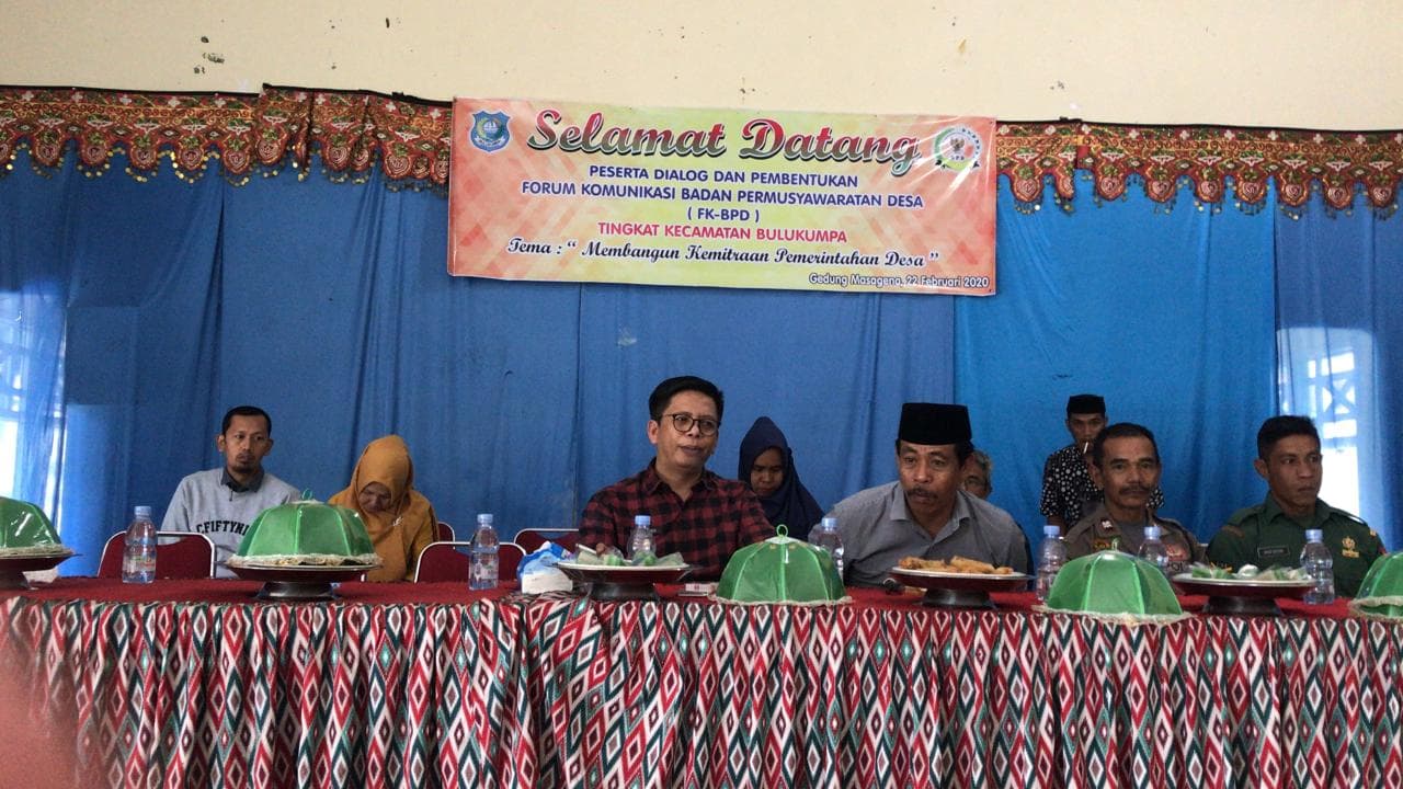ANGGOTA BPD SE-BULUKUMPA BENTUK FORUM KOMUNIKASI BPD