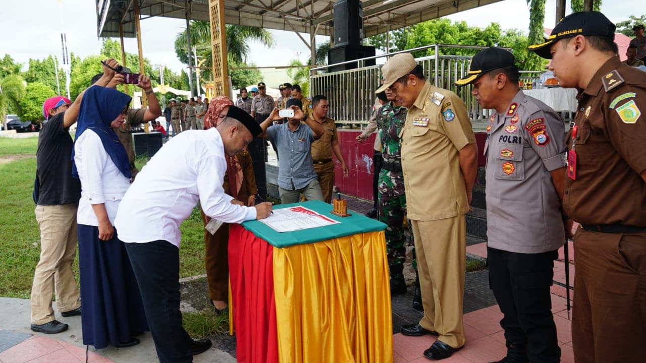 JELANG PILKADES, DEKLARASI DAMAI SIAP MENANG DAN SIAP KALAH DIGELAR