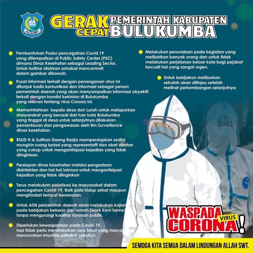 Bulukumba Cegah Covid 19