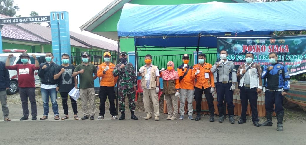 Pantau Orang Masuk, Tim Gugus Penanganan Covid-19 Jaga Perbatasan Bulukumba