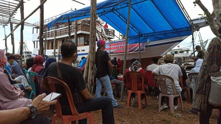KLM Pinisi Panrita Lopi Milik Pemda Bulukumba Telah Lahir