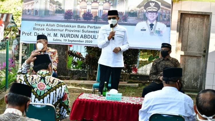 Masjid Nurul Jihad Direnov, Gubernur Sumbang 1 Milyar