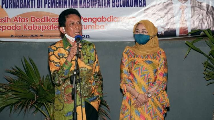 Sembilan Tahun Jabat Sekda Kabupaten Bulukumba, Andi Bau Amal Memasuki masa Purnabakti