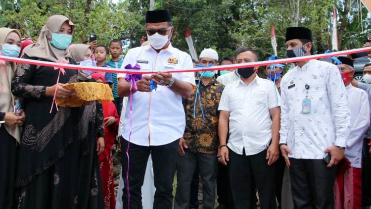 Resmikan Mesjid Haji Darwis Salassae, Ini Pesan Andi Utta