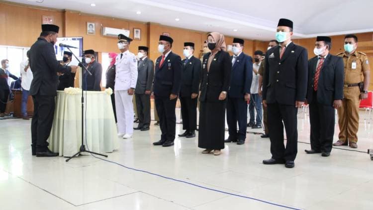 Bupati Andi  Utta  Lantik Ratusan Pejabat Struktural Lingkup Pemkab Bulukumba