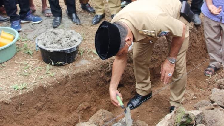 Tahun Baru Islam, Bupati letakkan Batu Pertama Pembangunan Pesantren Alquran