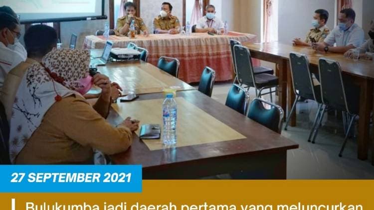 BULUKUMBA DAERAH PERTAMA LAUNCHING TRIAL SATU DATA DI SULAWESI SELATAN