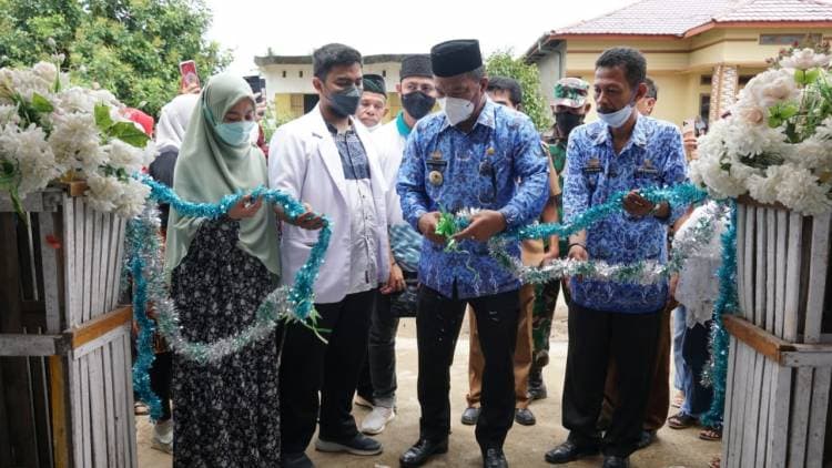 Buka Kegiatan Bontomanai Sehat, Bupati Andi Utta Sampaikan Pentingnya Vaksinasi Covid-19