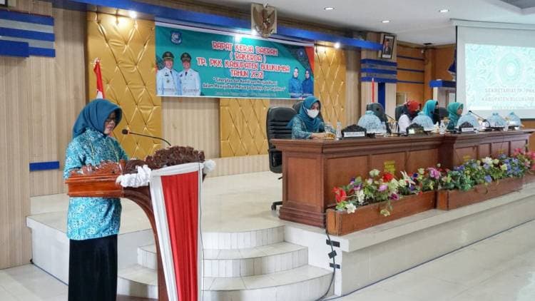 Gelar Rakorda, TP-PKK Bulukumba Gandeng OPD Kolaborasi Dalam Pelaksanaan Program Kerja