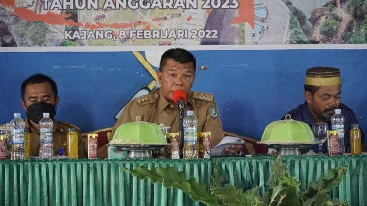 Buka Musrenbang Kajang Andi Utta Minta Kades dan Warganya Awasi Pelaksanaan Proyek