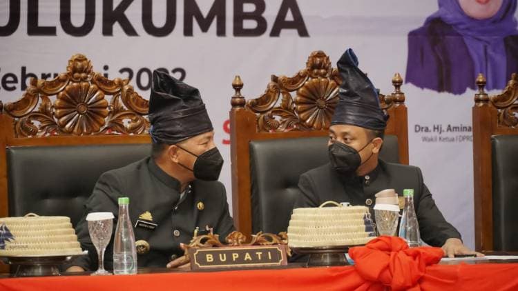 Bupati Andi Utta Sampaikan Selamat Atas Pelantikan Gubernur Sulawesi Selatan Andi Sudirman Sulaiman
